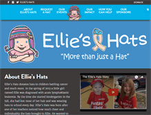 Tablet Screenshot of ellieshats.org